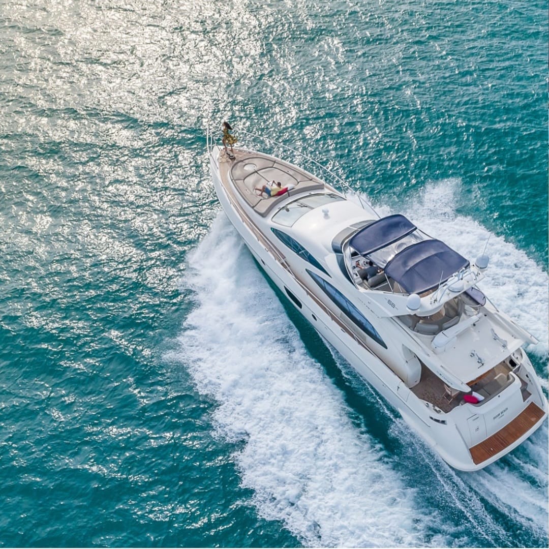 70' Azimut Yacht.