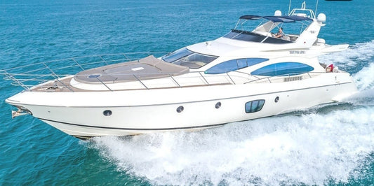 70' Azimut Yacht.