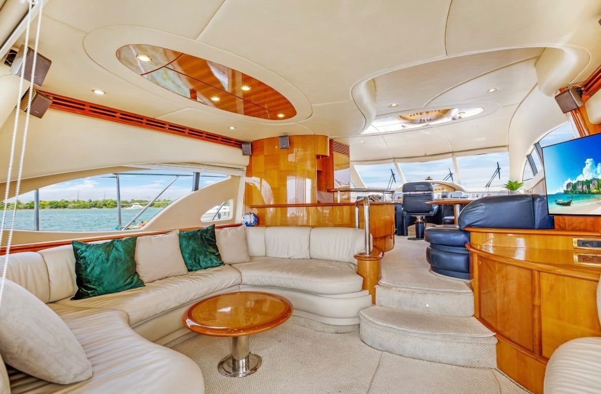 70' Azimut Yacht.