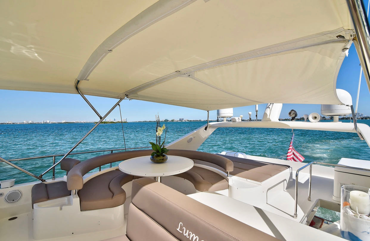 75' Ferreti Yacht.