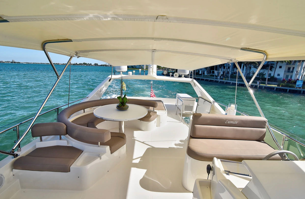 75' Ferreti Yacht.