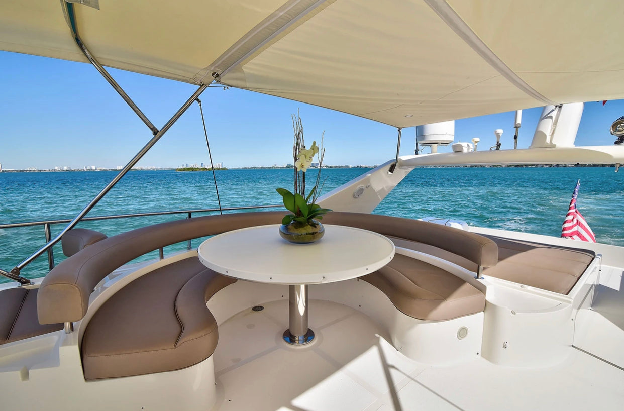 75' Ferreti Yacht.
