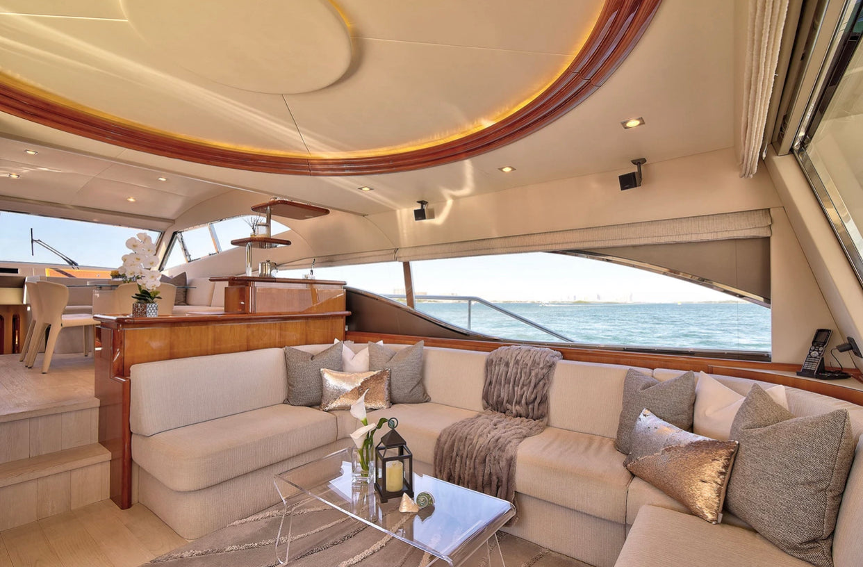 75' Ferreti Yacht.