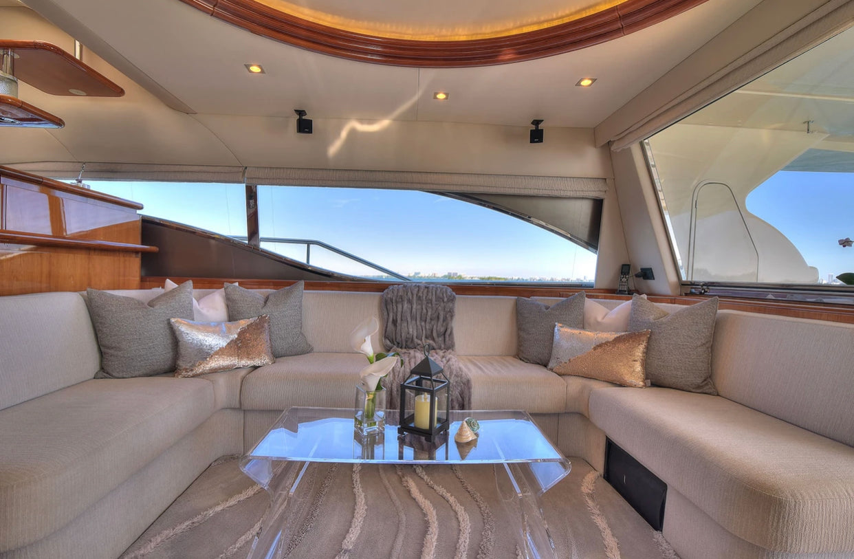 75' Ferreti Yacht.