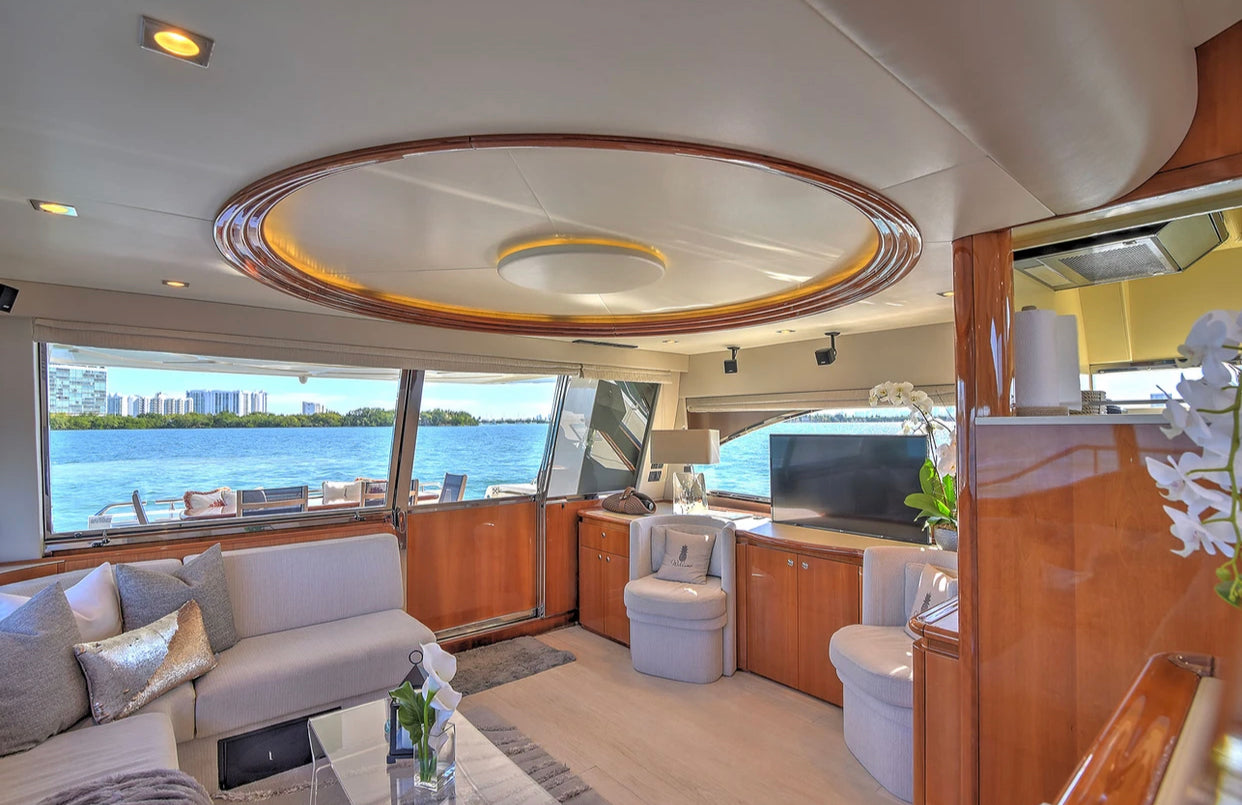 75' Ferreti Yacht.