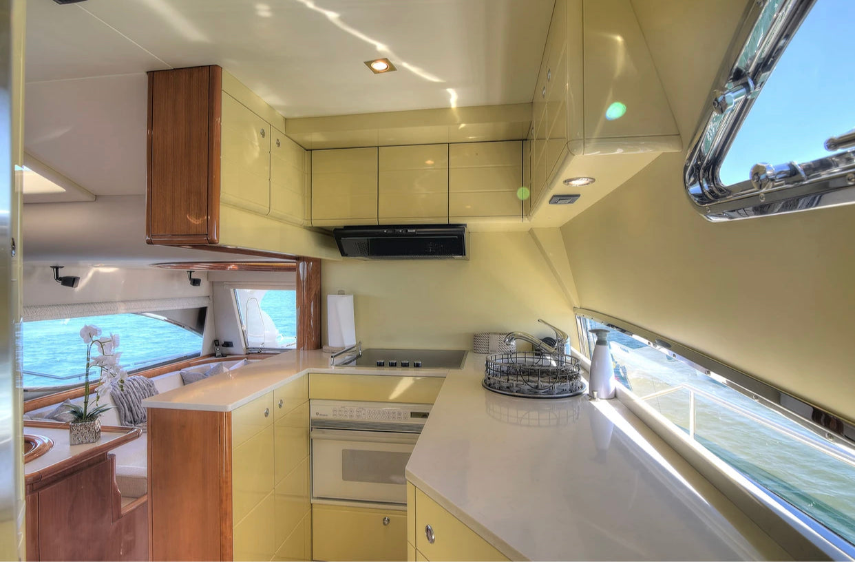 75' Ferreti Yacht.
