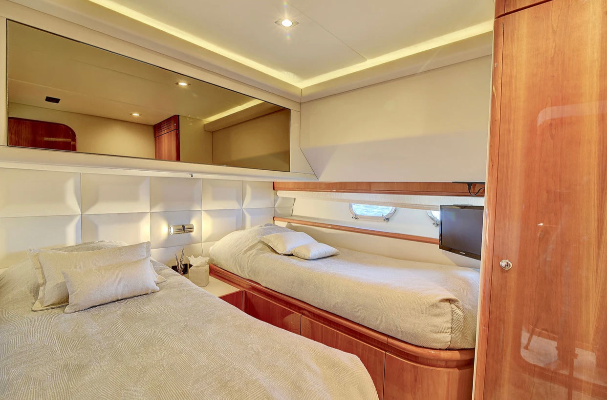 75' Ferreti Yacht.