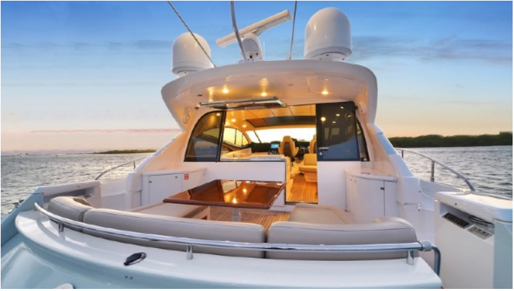 62' Pershing Skye Luxury Yacht.
