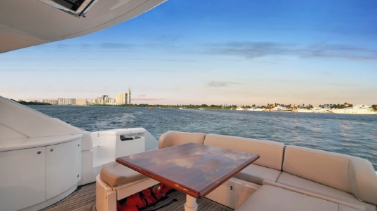 62' Pershing Skye Luxury Yacht.