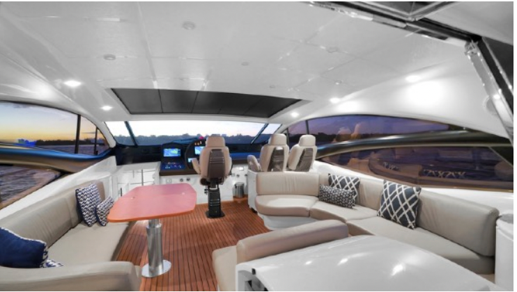62' Pershing Skye Luxury Yacht.