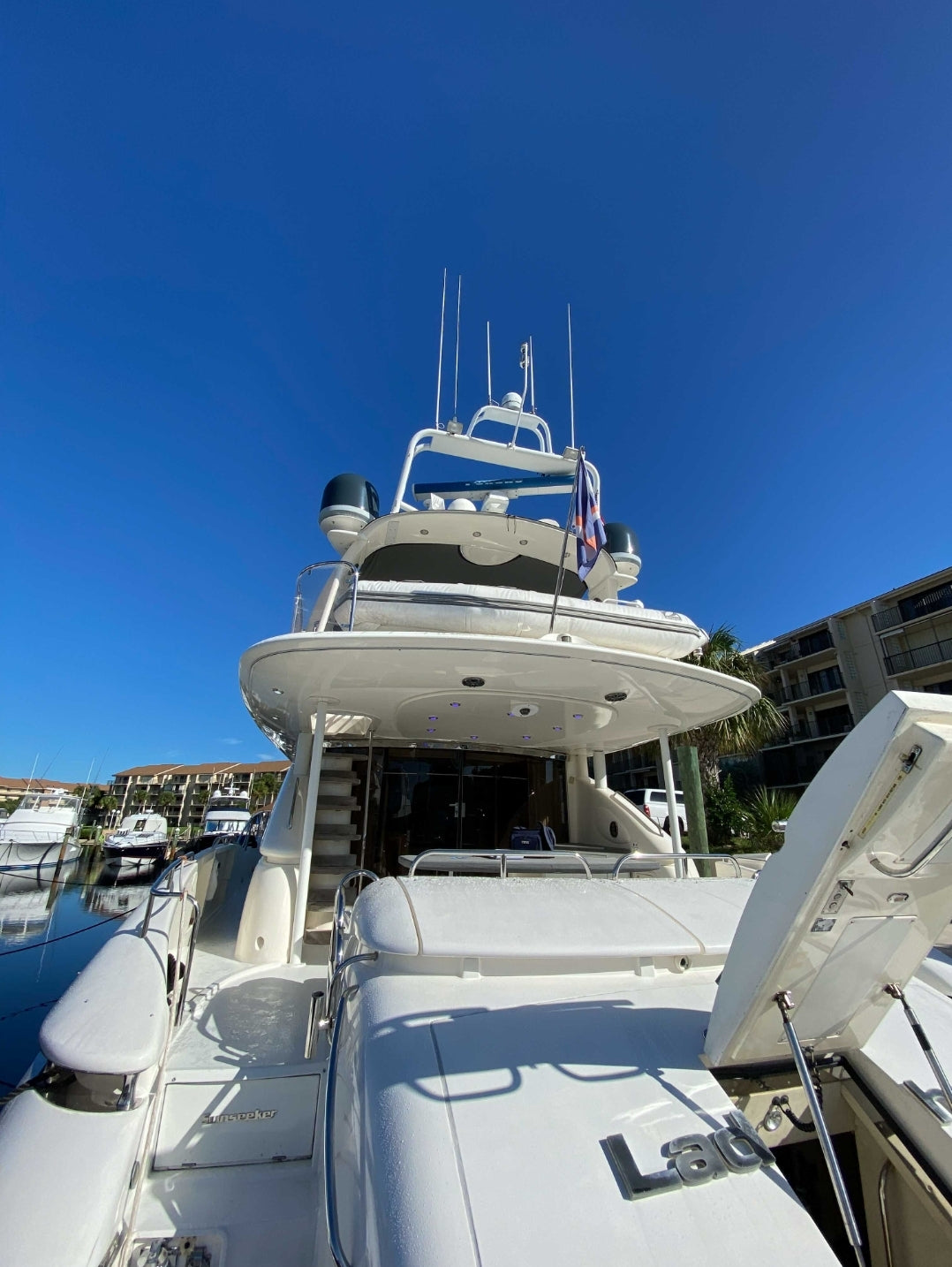 90' Sunseeker Yacht.