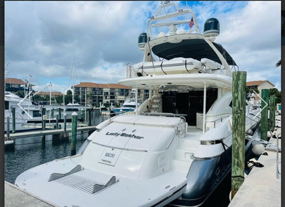 90' Sunseeker Yacht.