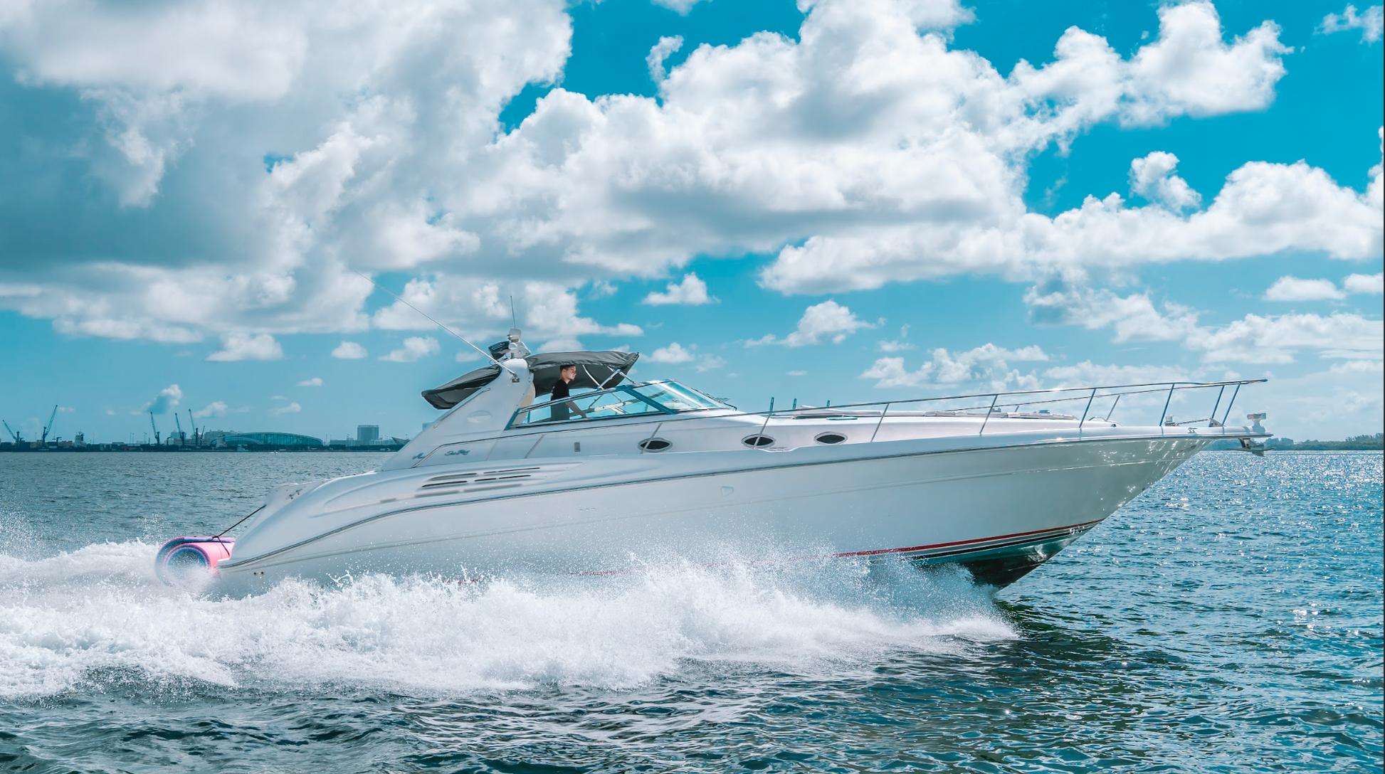 50' Searay Luxury Yacht.